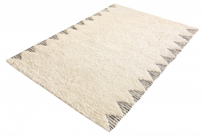 Covor COZY WOOL 230x160 cm din lana, gri/bej [4]