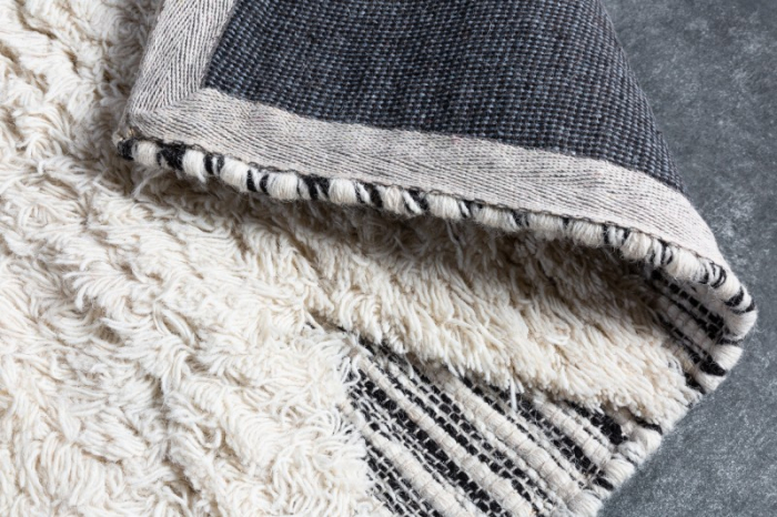 Covor COZY WOOL 230x160 cm din lana, gri/bej [3]