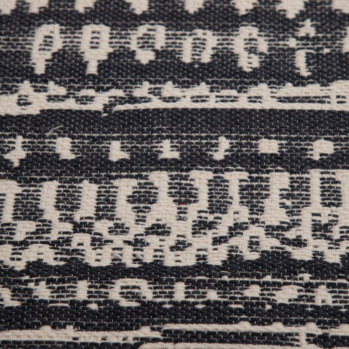 Covor din bumbac cu doua fete, gri/bej 80 X 150 CM [9]