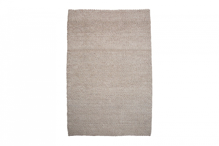Covor din lana lucrat manual WOOL 240x160 cm, bej [1]