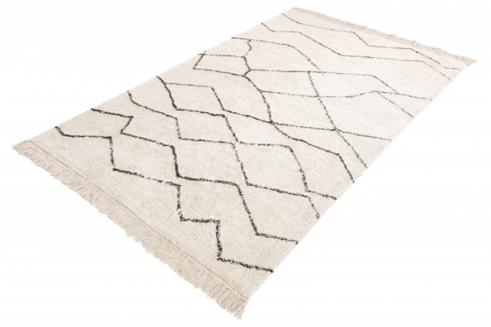 Covor EUPHORIA 230x160 cm din bumbac, bej [4]