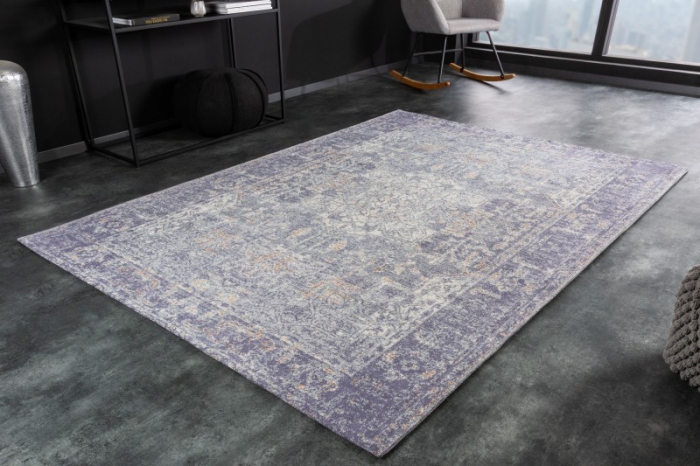 Covor oriental din bumbac OLD MARRAKESH 230x160 cm, albastru [2]