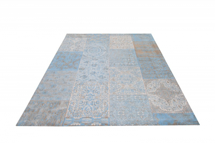 Covor oriental  MARRAKESH 240x160 cm din bumbac, albastru  [6]