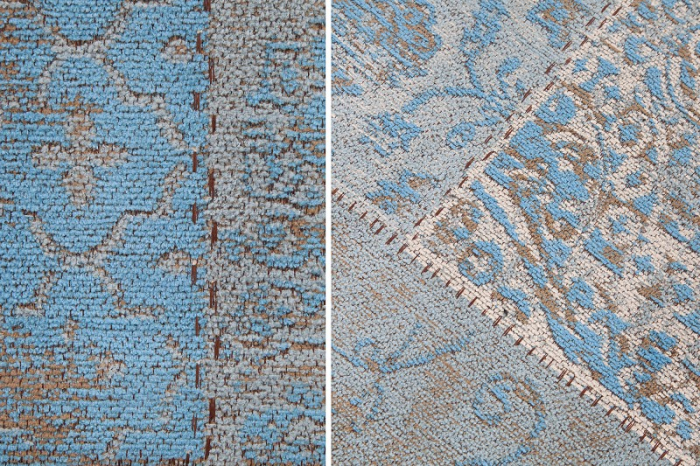 Covor oriental  MARRAKESH 240x160 cm din bumbac, albastru  [5]