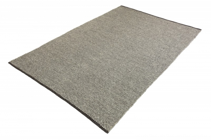 Covor tesut manual PURE 230x160 cm, gri deschis [4]