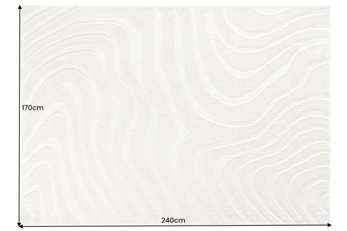 Covor WAVE 170x240cm bej cremos [9]