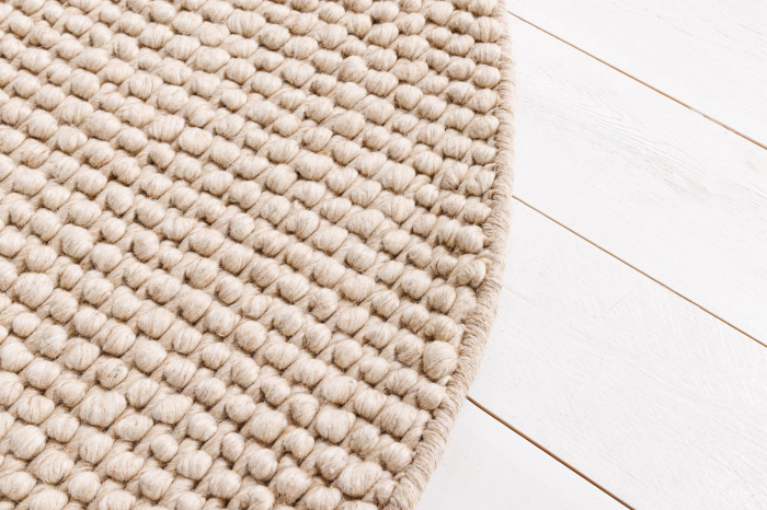 Covor WOOL 150 cm rotund bej [6]