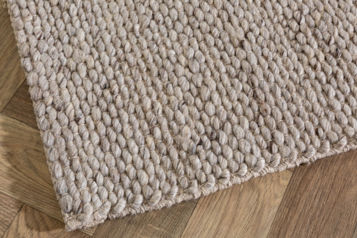 Covor WOOL 160x240cm gri argintiu [8]