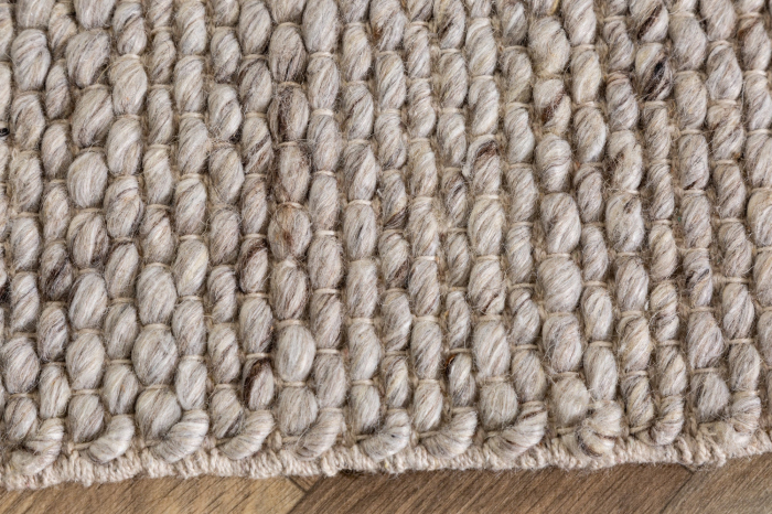 Covor WOOL 160x240cm gri argintiu [3]