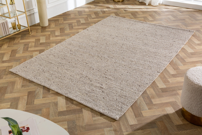 Covor WOOL 160x240cm gri argintiu [5]