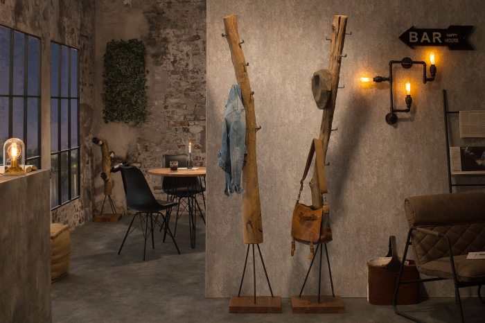 Cuier de podea HEMINGWAY 200 cm din lemn de tec [4]