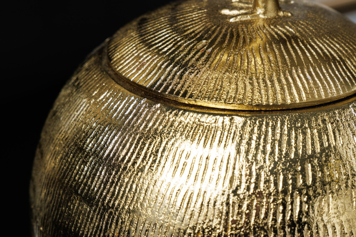 Cutie metalică WILDLIFE BIRD 30 cm auriu antic [17]