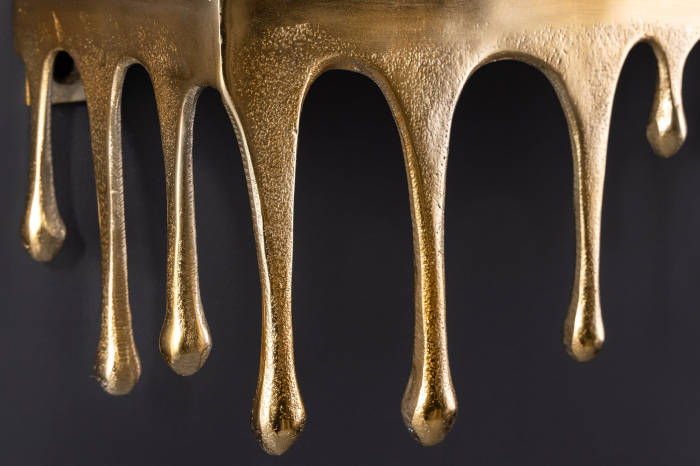 Decor perete LIQUID LINE auriu, 60 cm [6]