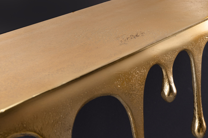 Decor perete LIQUID LINE auriu, 60 cm [5]