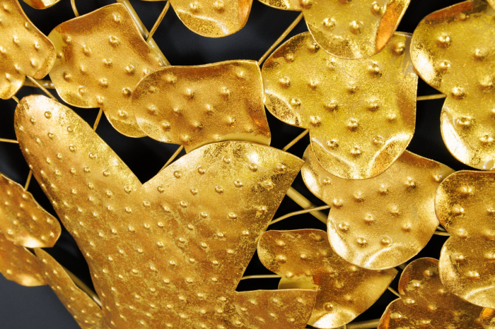 Decorațiune de perete TREE OF LIFE 170 cm auriu [7]