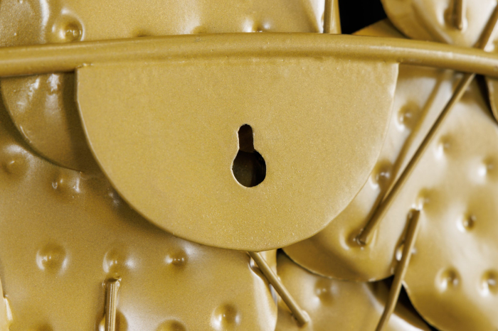 Decorațiune de perete TREE OF LIFE 170 cm auriu [8]