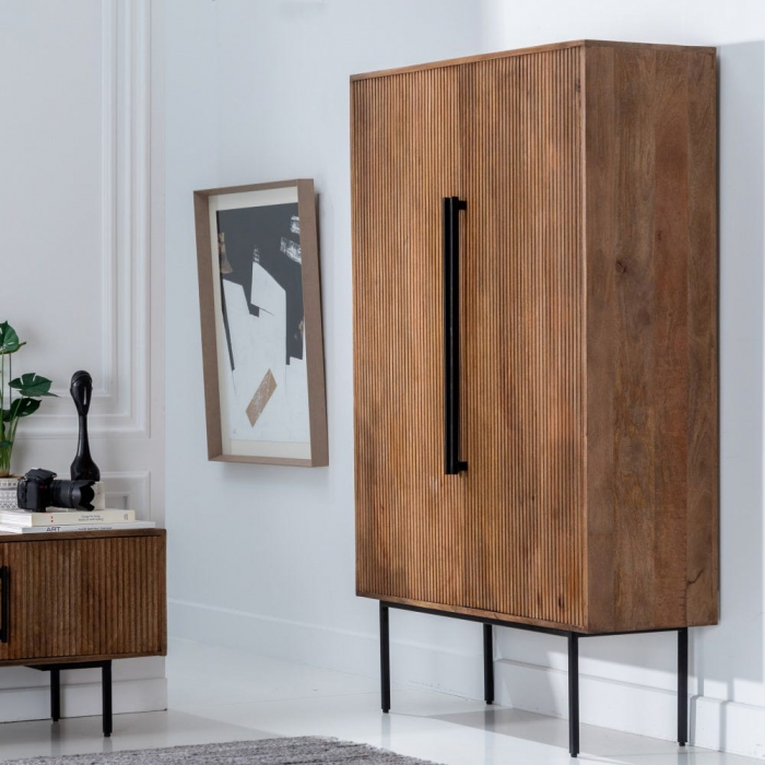 Dulap Paris din lemn de mango 120 X 40 X 180 CM [2]