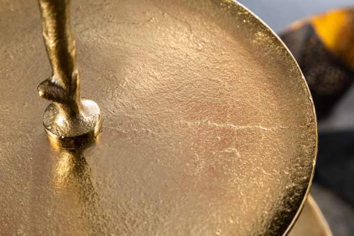 Etagere ABSTRACT 50 cm, 3 tăvi, auriu [7]