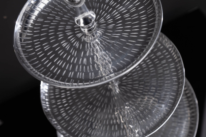 Etagere ORIENT 50 cm, 3 tăvi, argintiu [6]