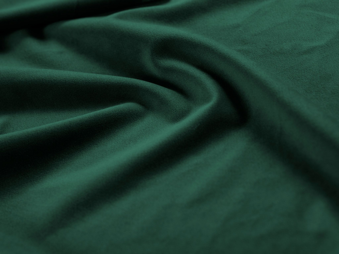 Fotoliu Mica cu țesătură din catifea, picioare din lemn negru, verde [4]