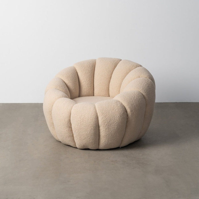 Fotoliu bej weave-wood 92 x 89 x 61 cm [2]