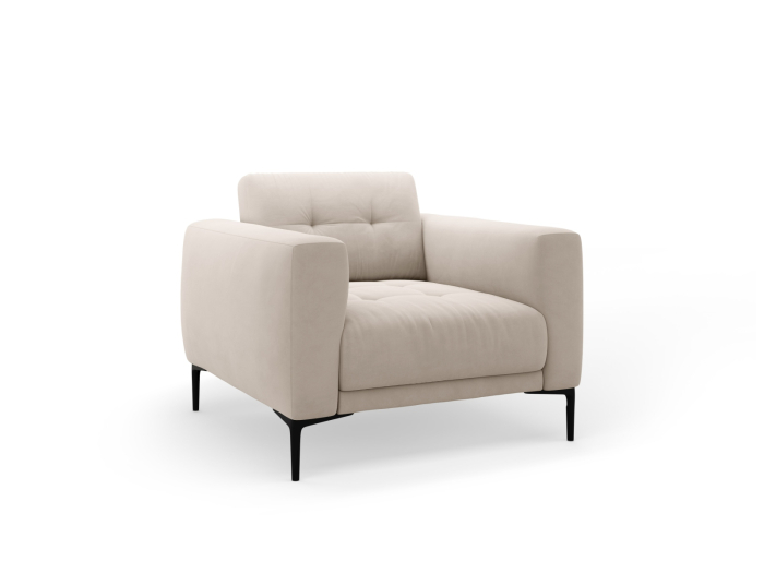 Fotoliu Bemy cu tapiterie din catifea [2]