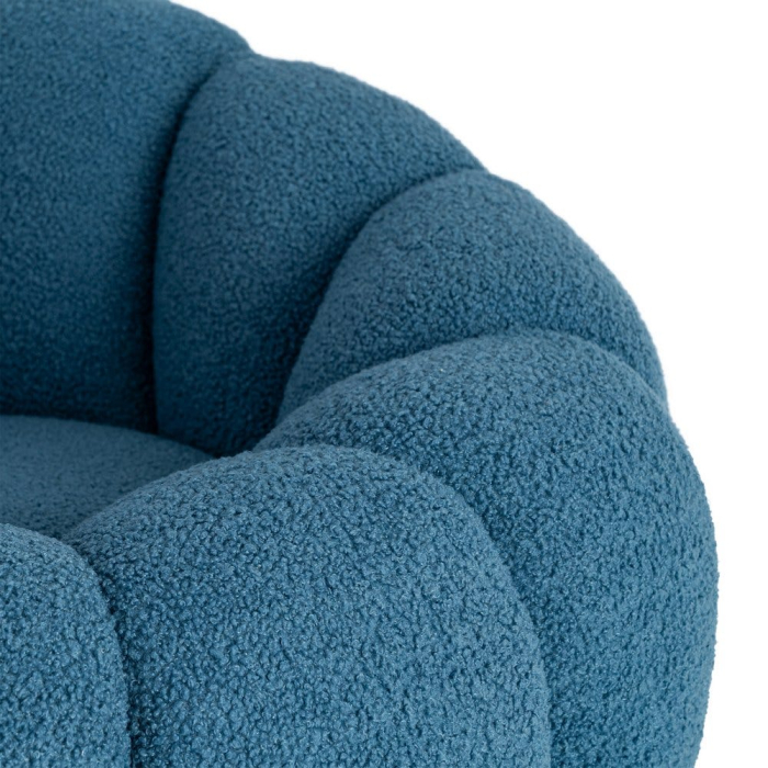 Fotoliu blue weave-wood 92 x 89 x 61 cm [3]