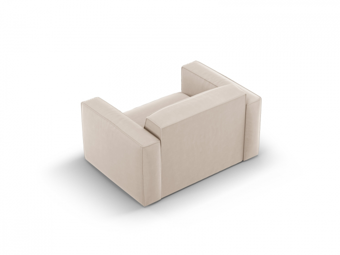 Fotoliu Gaby cu tapiterie din catifea [3]