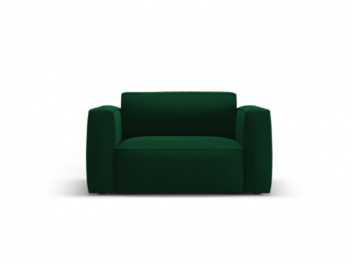 Fotoliu Gaby cu tapiterie din catifea [2]