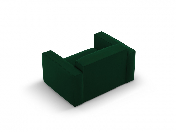 Fotoliu Gaby cu tapiterie din catifea [3]