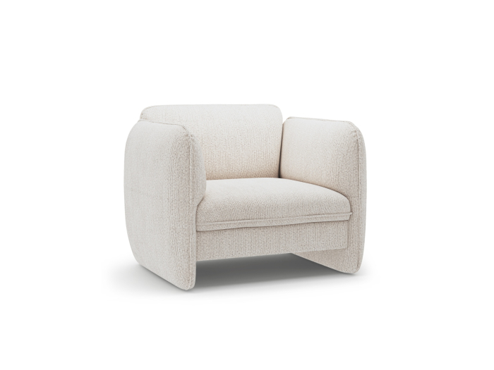 Fotoliu Georgia cu tapiterie din tesatura structurala [2]