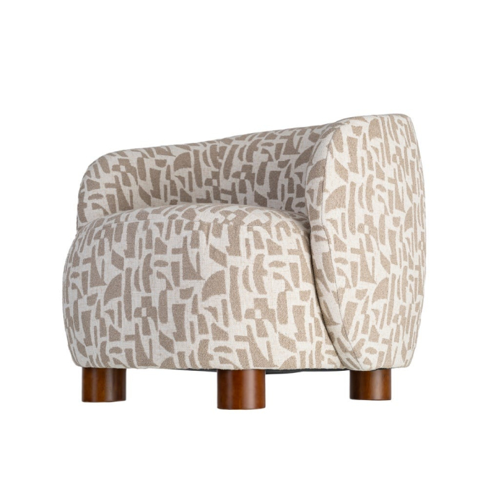 Fotoliu impressed crem-bej 73 x 82 x 70 cm [8]