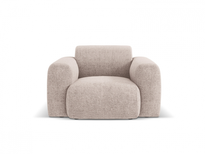 Fotoliu Nolio cu tapiterie din tesatura structurala [1]