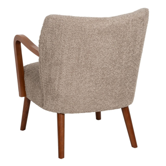 Fotoliu taupe old weave-wood decoration 56 x 56 x 78 cm [5]