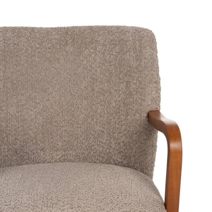 Fotoliu taupe old weave-wood decoration 56 x 56 x 78 cm [6]