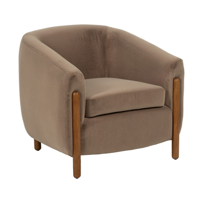 Fotoliu taupe old weave-wood room 87 x 80 x 81 cm [3]