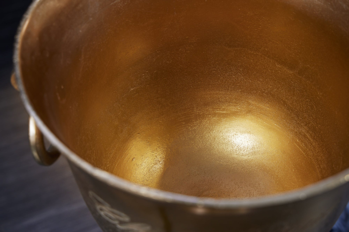 Găleată pentru șampanie CHAMPAGNE 80 cm auriu antic [6]