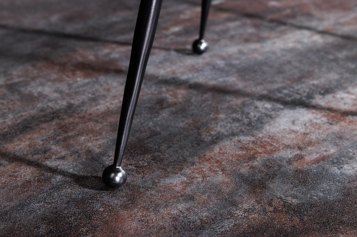 Ghiveci FLOWERS set de 2 rame negre cu efect de ciocan din alamă [9]