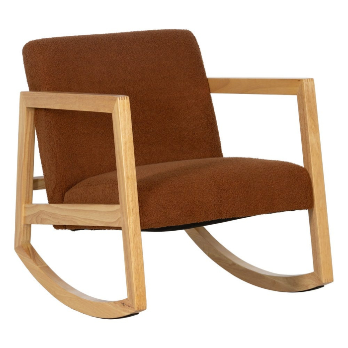 Glider brown rubber wood room 60 x 83 x 72 cm [3]