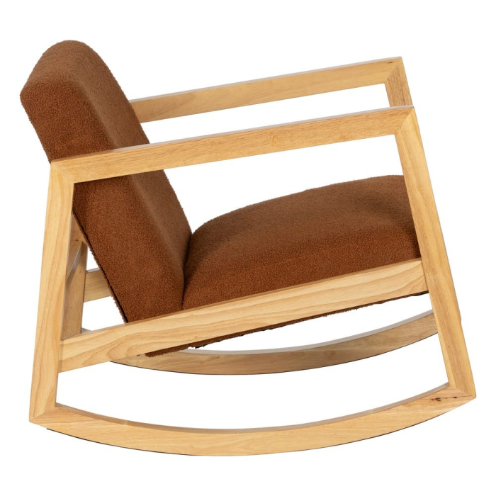 Glider brown rubber wood room 60 x 83 x 72 cm [4]