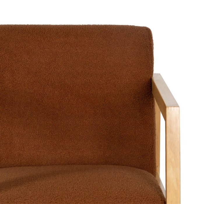 Glider brown rubber wood room 60 x 83 x 72 cm [6]