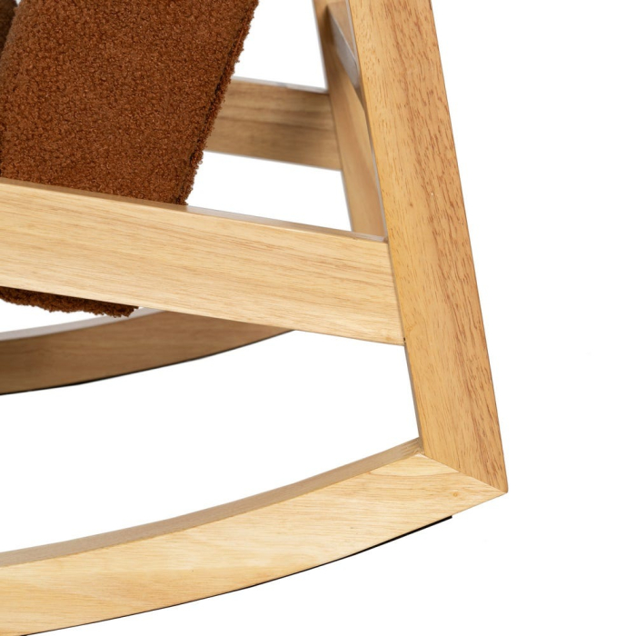 Glider brown rubber wood room 60 x 83 x 72 cm [10]