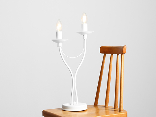Lampă birou RÓŻA 2 WHITE [2]