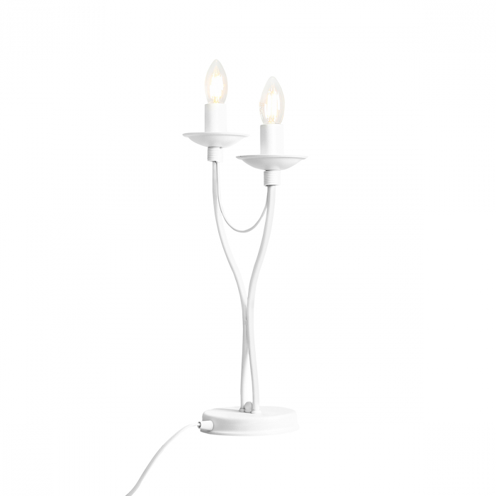 Lampă birou RÓŻA 2 WHITE [1]