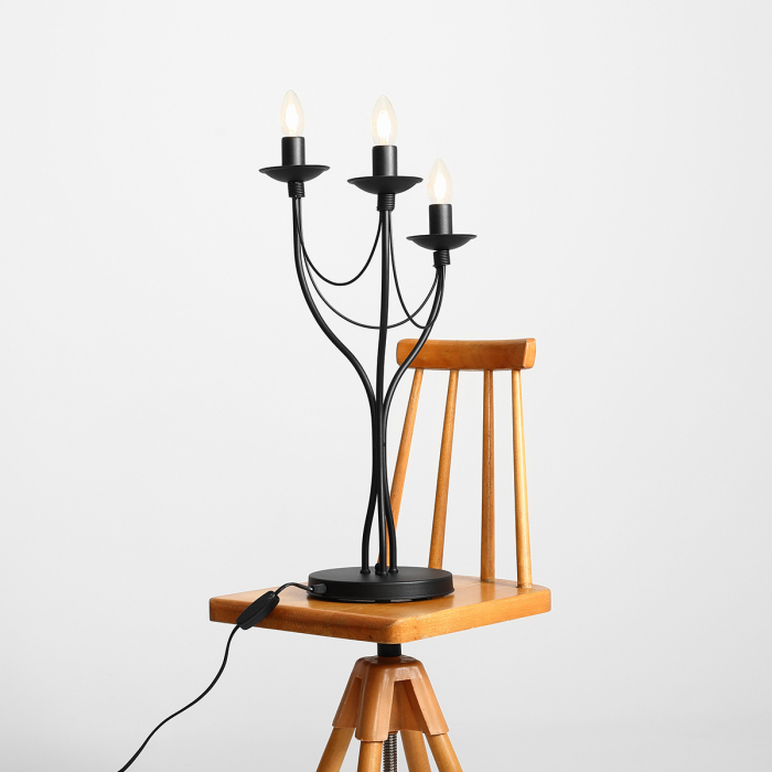 Lampă birou RÓŻA 3 BLACK [3]