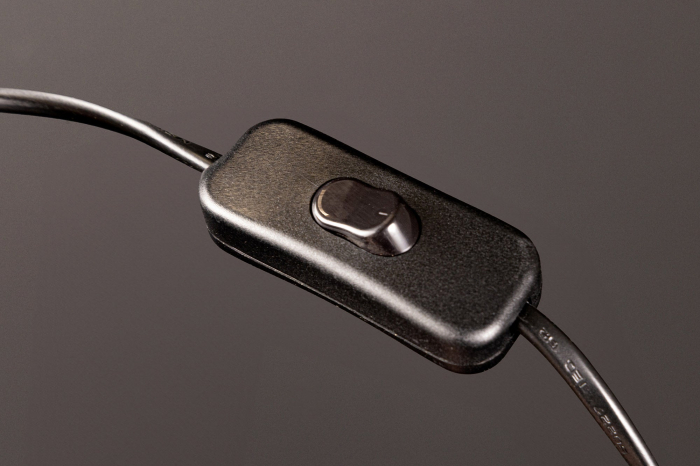 Lampă de masă CABALLO argintie fără abajur [11]