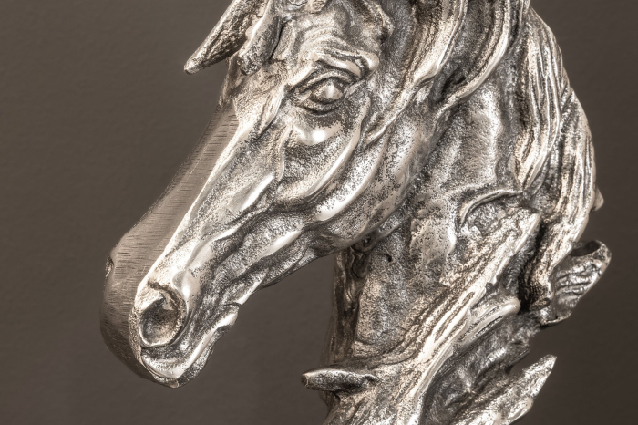 Lampă de masă CABALLO argintie fără abajur [12]