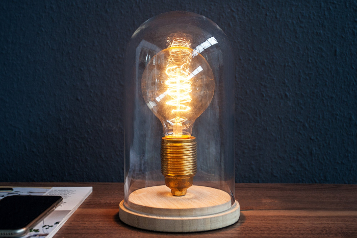 Lampă de masă EDISON 22cm stil industrial fără bec [3]
