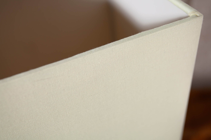 Lampă de masă EUPHORIA, din lemn plutitor cu abajur alb din in [5]