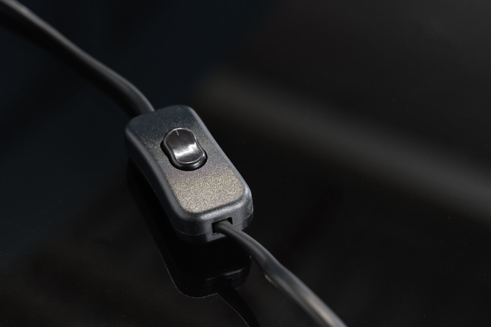 Lampă de masă GINKGO 70cm argintie fără abajur [7]